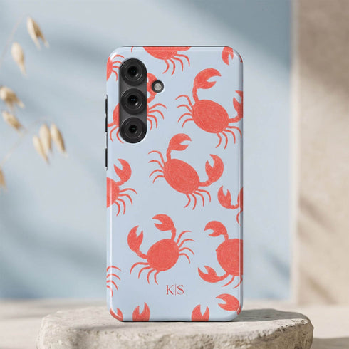 Personalized Dancing Crabs Galaxy Case