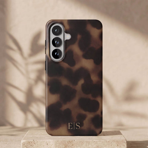 Personalized Amber Tortoise Galaxy Case