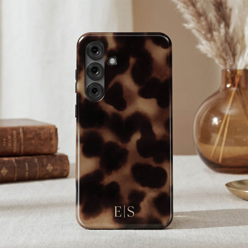 Personalized Amber Tortoise Galaxy Case