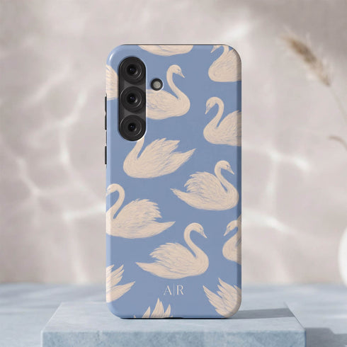 Personalized Swan Lake Galaxy Case