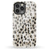 Custom Monogram Initials Fierce Leopard iPhone Case