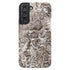 Custom Monogram Initials Snakeskin Galaxy Case