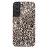 Custom Monogram Initials Fierce Leopard Galaxy Case