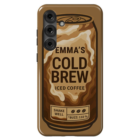 Personalized Coffee Lovers Cold Brew Galaxy Case