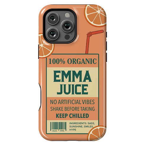 Personalized Refreshing Juice Box iPhone Case