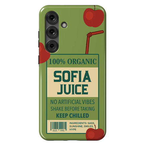 Personalized Refreshing Juice Box Galaxy Case