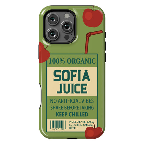 Personalized Refreshing Juice Box iPhone Case