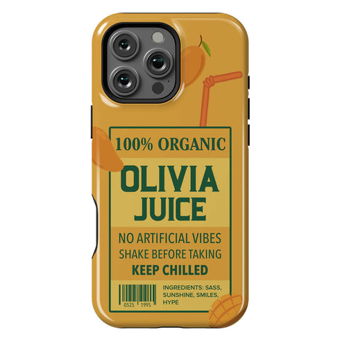 Personalized Refreshing Juice Box iPhone Case