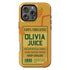 Personalized Refreshing Juice Box iPhone Case