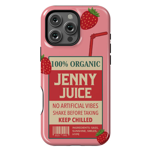 Personalized Refreshing Juice Box iPhone Case