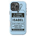 Personalized Lost & Found Tag iPhone Case