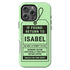 Personalized Lost & Found Tag iPhone Case
