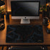 Personalized Midnight Topography Desk Mat