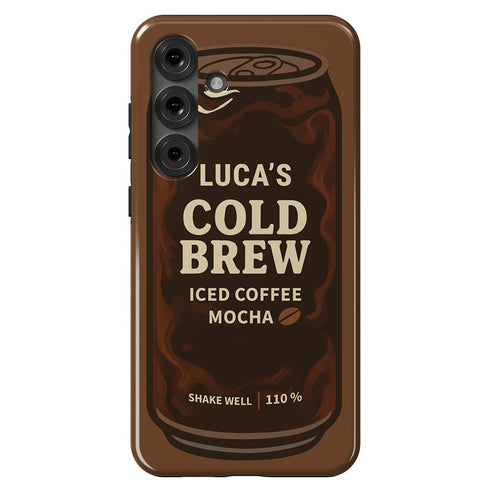 Personalized Coffee Lovers Cold Brew Galaxy Case