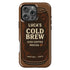 Personalized Coffee Lovers Cold Brew iPhone Case