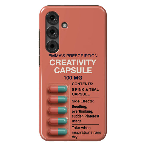 Personalized Playful Mood Capsule Galaxy Case