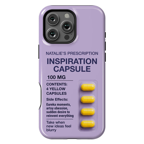 Personalized Playful Mood Capsule iPhone Case