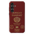 Personalized Classic Passport Cover Galaxy Case