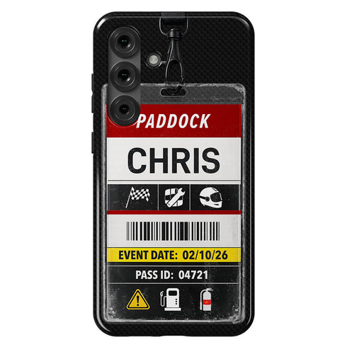 Personalized Racing Pass Galaxy Case