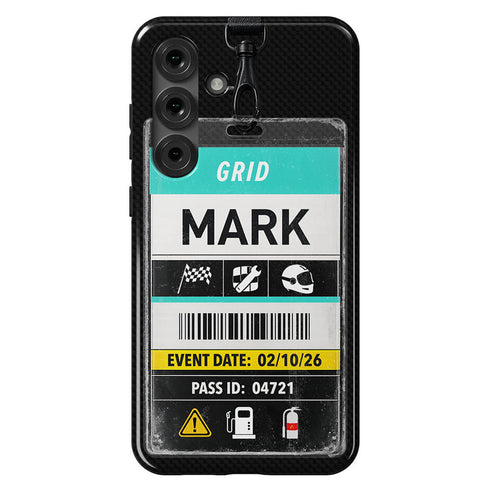 Personalized Racing Pass Galaxy Case