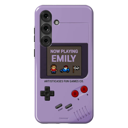 Personalized Pixel Retro Handheld Game Console Galaxy Case
