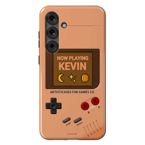 Personalized Pixel Retro Handheld Game Console Galaxy Case