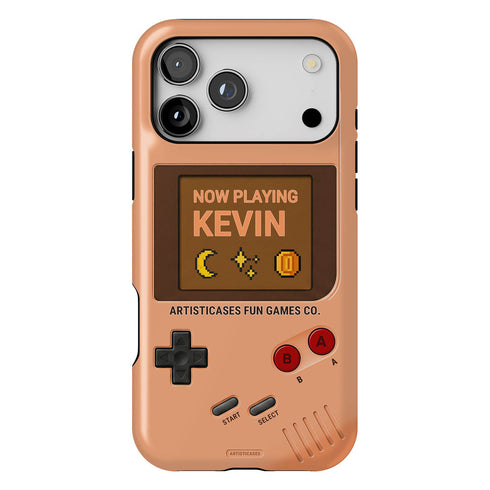 Personalized Pixel Retro Handheld Game Console iPhone Case