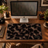 Personalized Smoky Tortoise Desk Mat