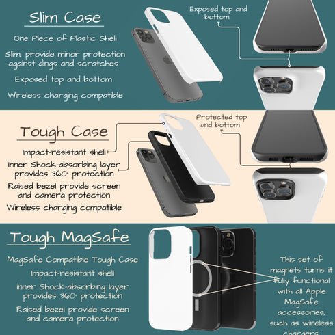 Custom Initials Swirl Wavy Marble iPhone Case