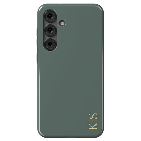Custom Initials Fresh Aesthetic Galaxy Case - Vertical