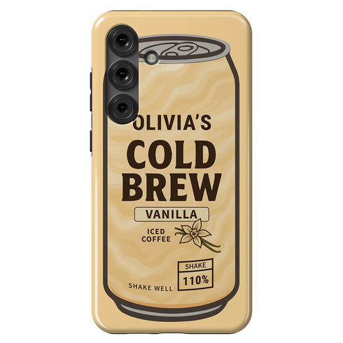 Personalized Coffee Lovers Cold Brew Galaxy Case