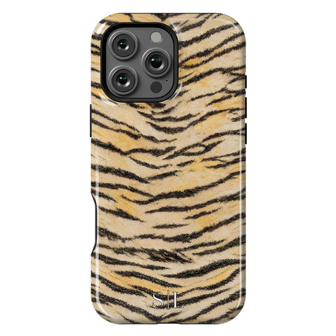 Personalized Velvet Tiger Collection iPhone Case