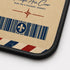 Personalized Vintage Airline Ticket Desk Mat