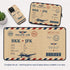 Personalized Vintage Airline Ticket Desk Mat