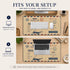 Personalized Vintage Airline Ticket Desk Mat
