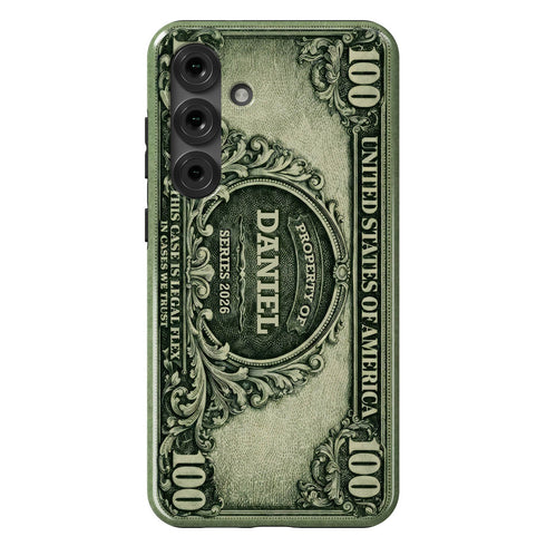 Personalized Classic 100 Dollar Note Galaxy Case