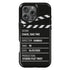 Personalized Movie Directors Clapperboard iPhone Case