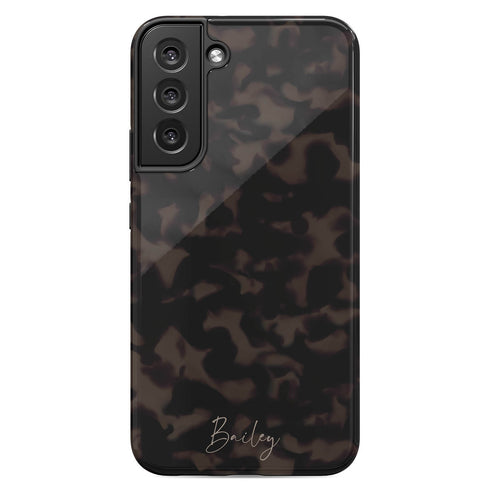 Custom Signature Name Tortoiseshell Galaxy Case