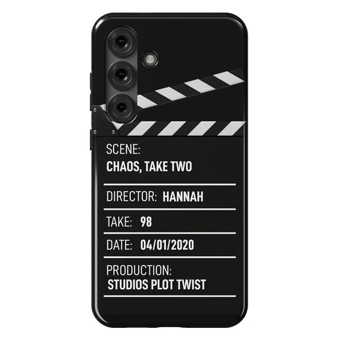 Personalized Movie Directors Clapperboard Galaxy Case