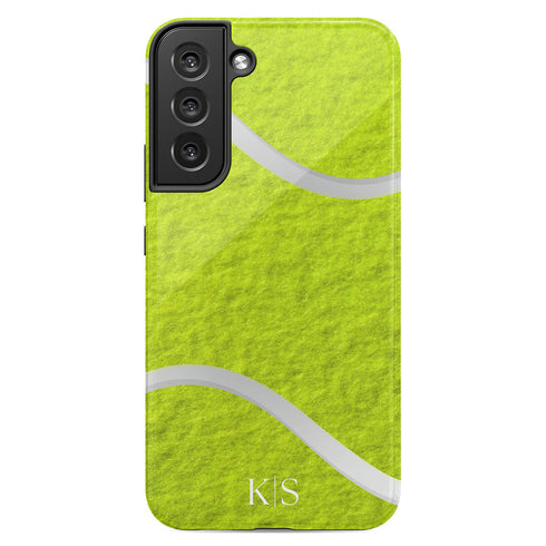 Sports Tennis Ball Initials Galaxy Case