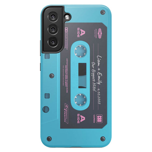 Personalized Retro Audio Cassette Mixtape Galaxy Case
