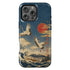 Personalized Cranes of Fuji iPhone Case