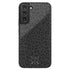 Dark Leopard Crossed Arrows Initials Galaxy Case