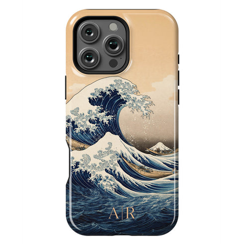 Custom The Great Wave off Kanagawa iPhone Case