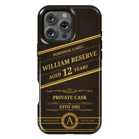 Personalized Prestigious Vintage Scotch iPhone Case