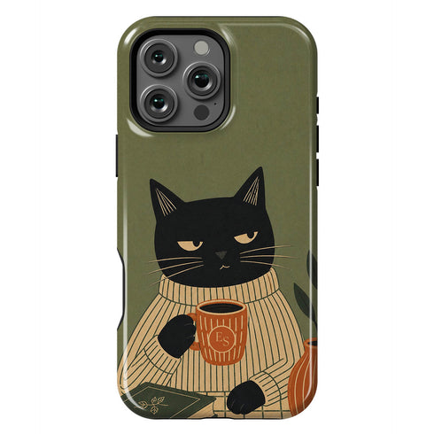 Personalized Judgy Cat iPhone Case