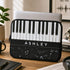 Personalized Piano Keys Laptop Sleeve