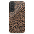 Chocolate Leopard Custom Initials Galaxy Case