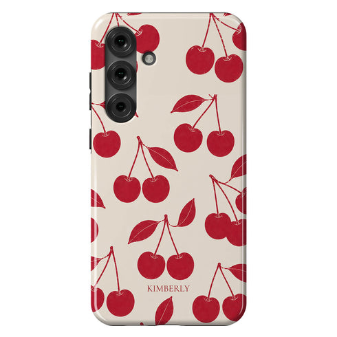 Personalized Cherry Pair Galaxy Case