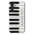 Personalized Music Lover Piano Keys Galaxy Case